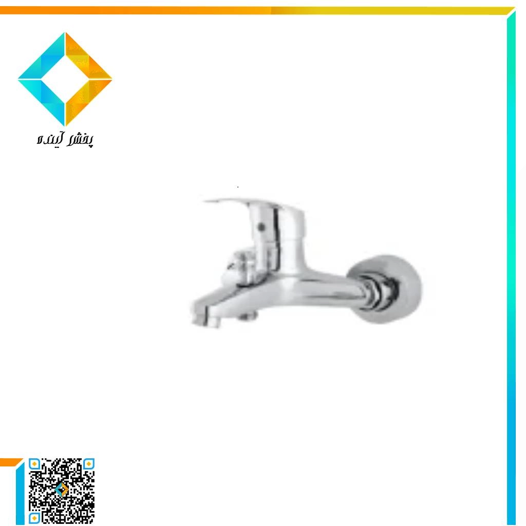شیر حمام راپیدو مدل اسپانیایی کروم