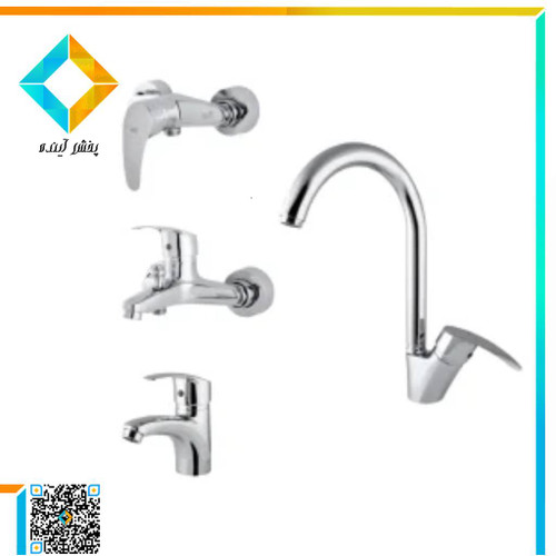 ست شیرآلات راپیدو مدل اسپانیایی کروم