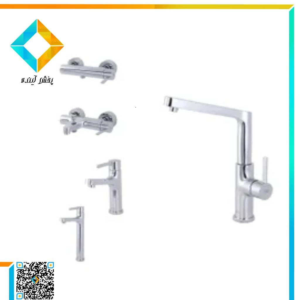 ست شیرآلات راپیدو مدل آوا کروم