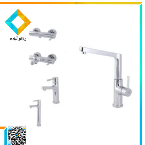 ست شیرآلات راپیدو مدل آوا کروم