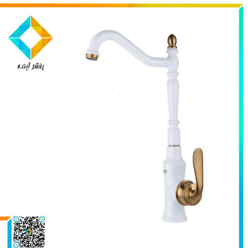 شیر ظرفشویی راپیدو مدل مینیاتور سفید طلایی
