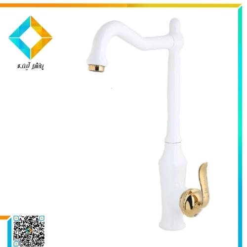 شیر ظرفشویی نوتریکا مدل وارش سفید طلایی