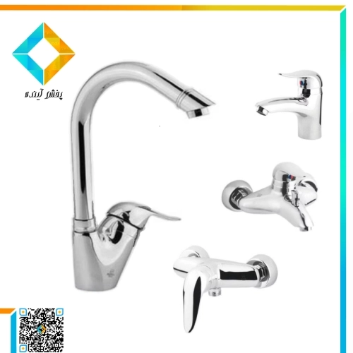 ست شیرآلات نوتریکا مدل آریا کروم