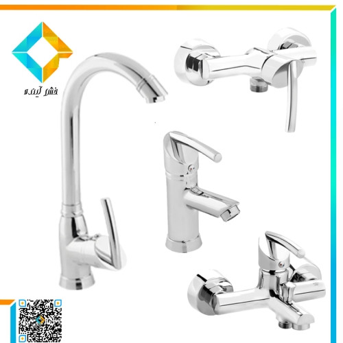 ست شیرآلات نوتریکا مدل آرنیکا کروم
